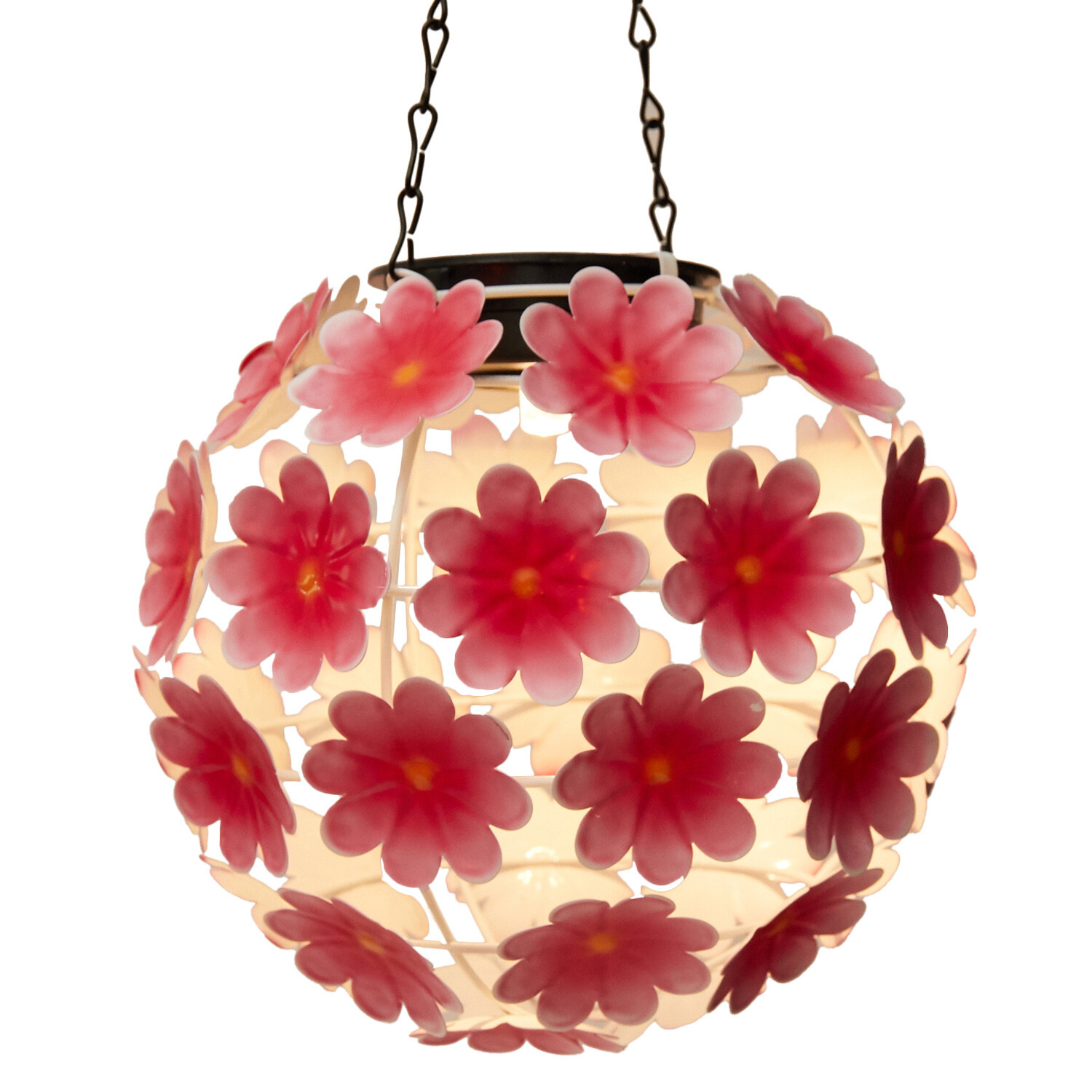 Solar Flower Hanging Ball Light - Multicolour Image 6