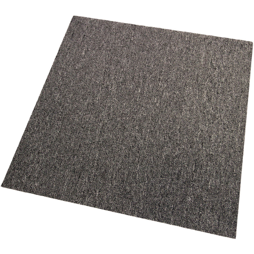 Monster Shop Anthracite Grey Carpet Floor Tile 20 Pack Image 2