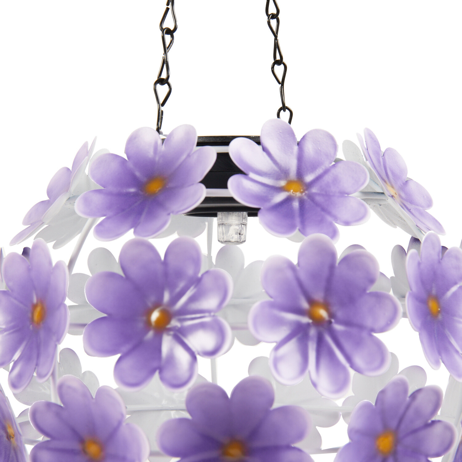 Solar Flower Hanging Ball Light - Multicolour Image 13