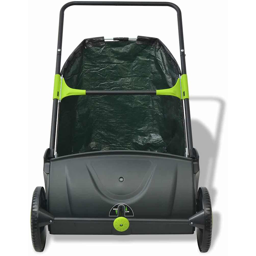 Walplus Black and Green Lawn Sweeper 103L Image 2