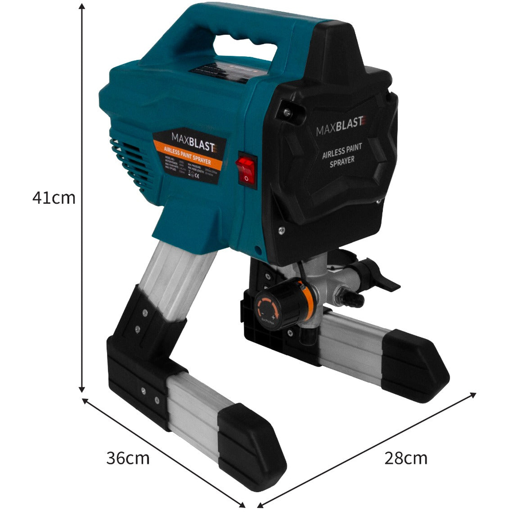 MaxBlast 1.4L Airless Paint Sprayer Gun 650W Image 5