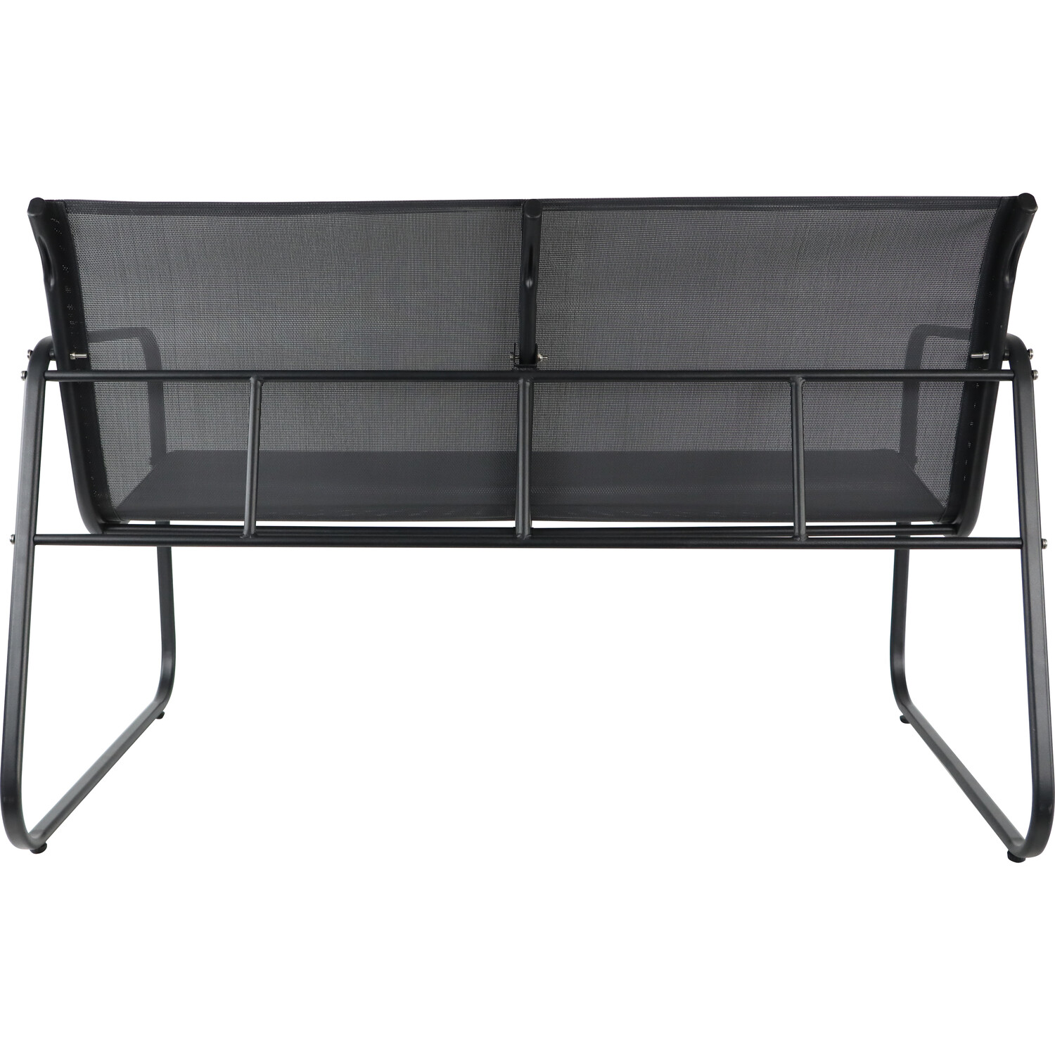 Turin 4 Seater Grey Textilene Sofa Lounge Set Image 8