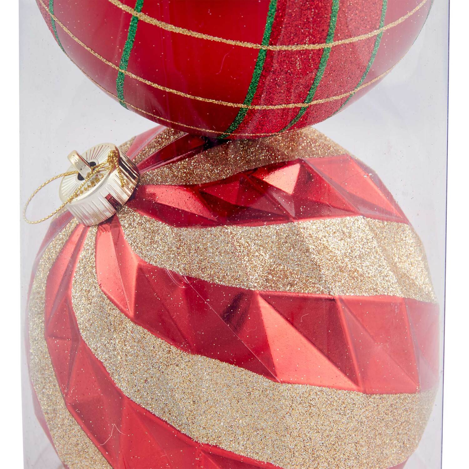 Pack of 3 XL Sleigh Bells Ring Baubles Image 3