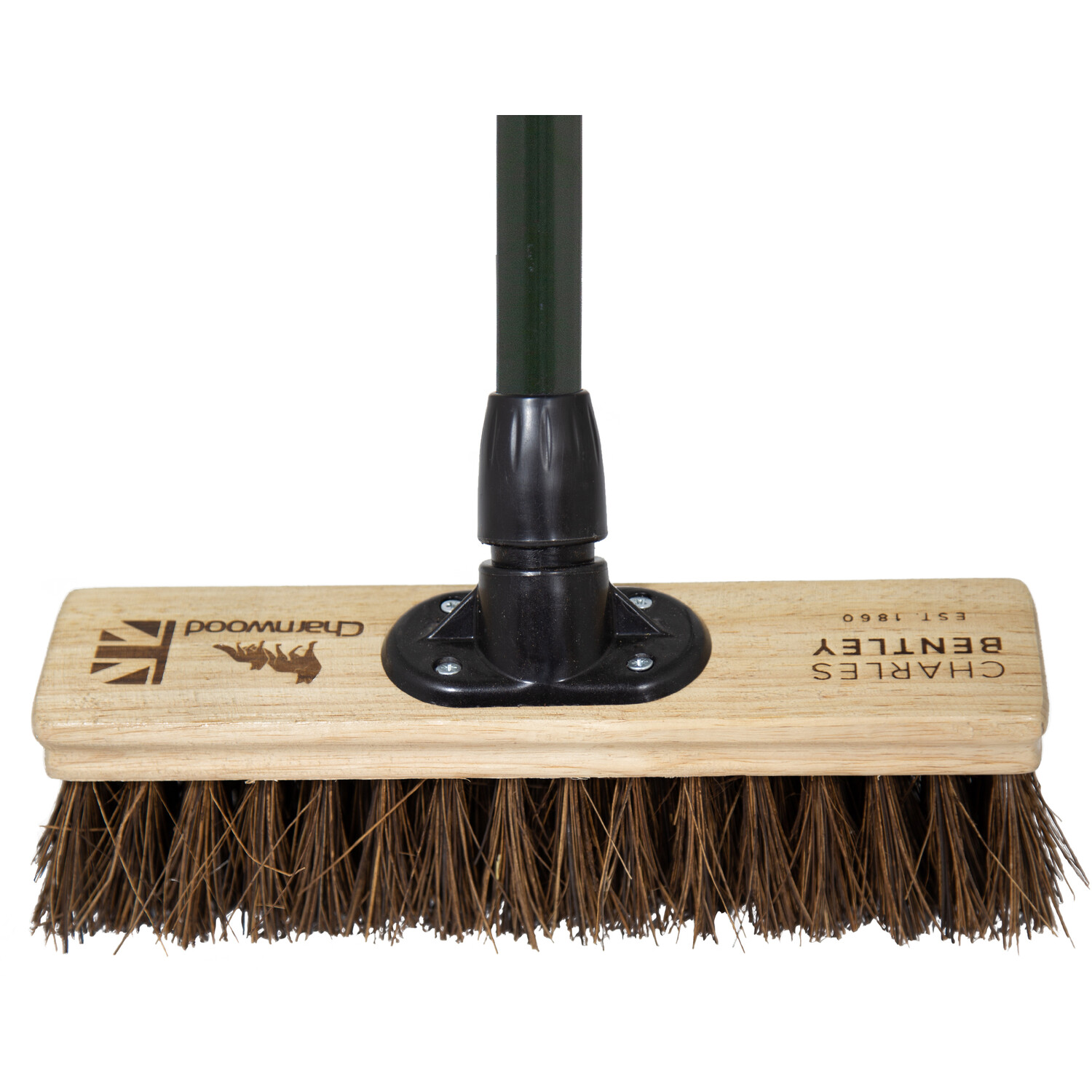 Charles Bentley Charnwood Bassine Brush Broom with Handle Image 3
