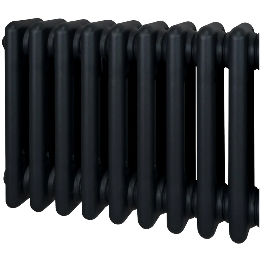 Monster Shop 7046 BTU Black Traditional 3 Column Radiator 1500 x 562mm Image 4