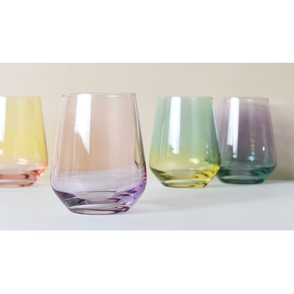 Set of 4 Ombre Glass Tumblers¿ Image 2