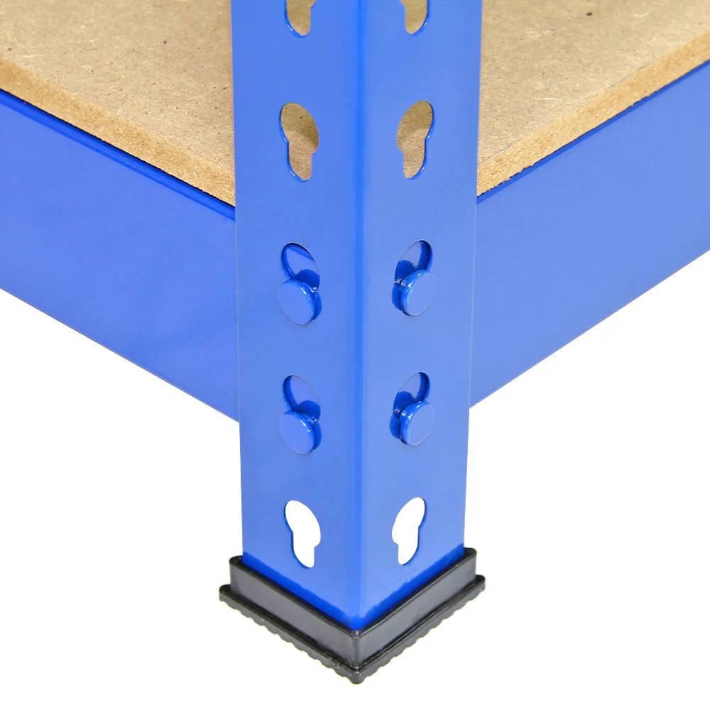 Monster Shop Q-Rax Blue Metal Racking Units 182.5 x 120 x 50cm 5 Pack Image 7