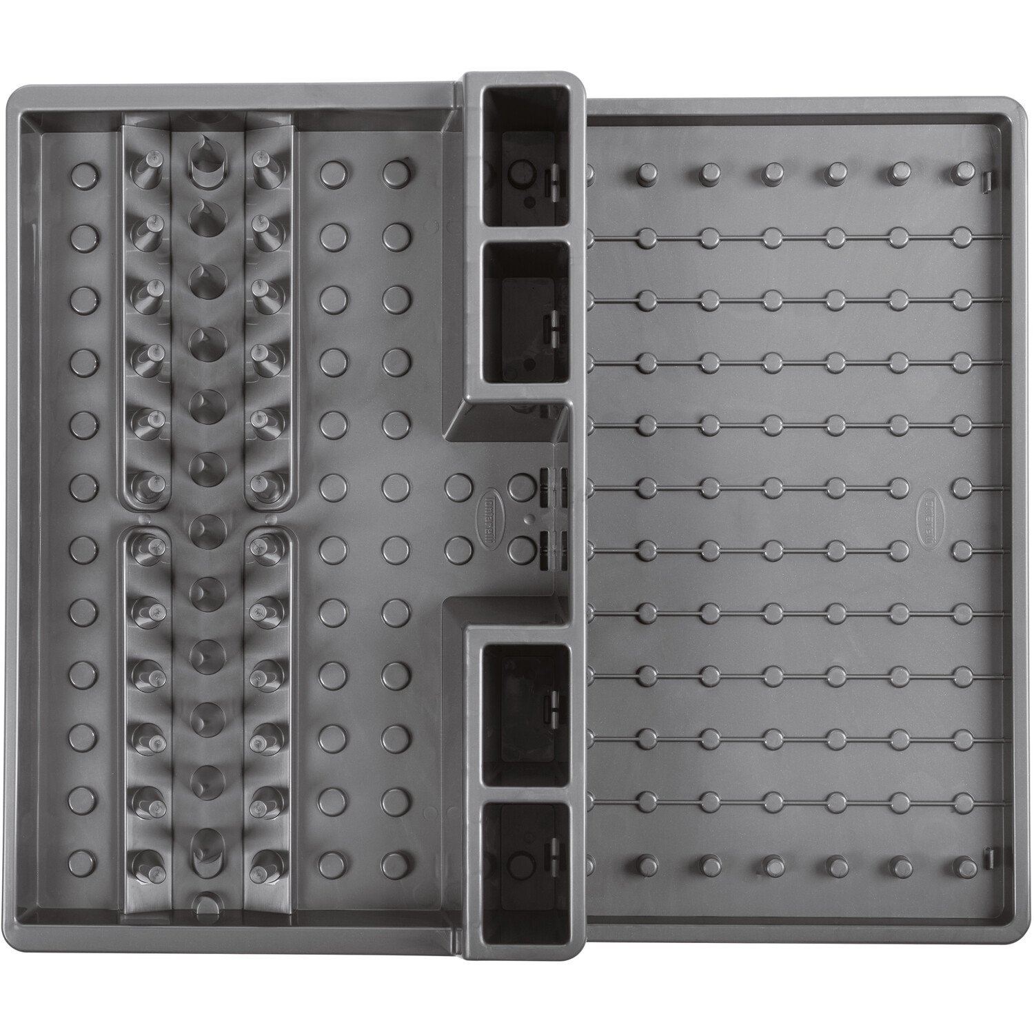 Moda Dish Drainer and Tray Platinum - Grey Image 2