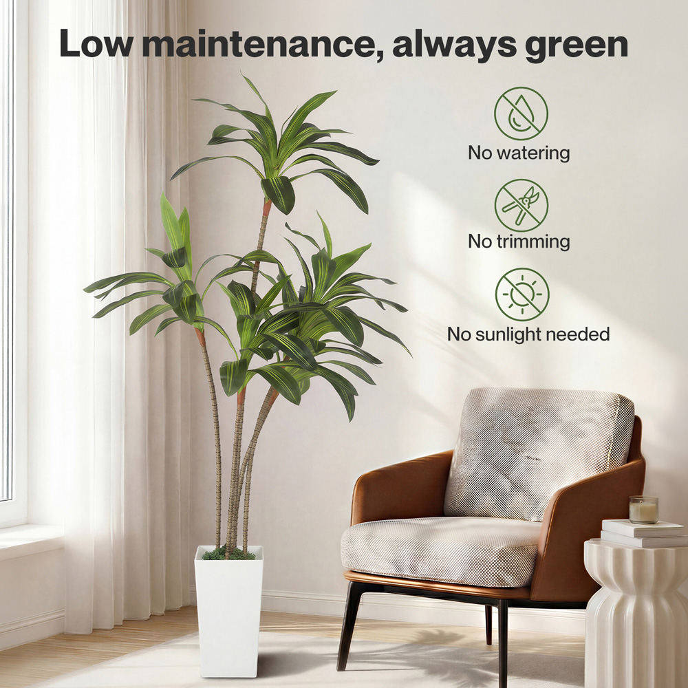 Levede Dracaena Artificial Tree 6ft Image 7