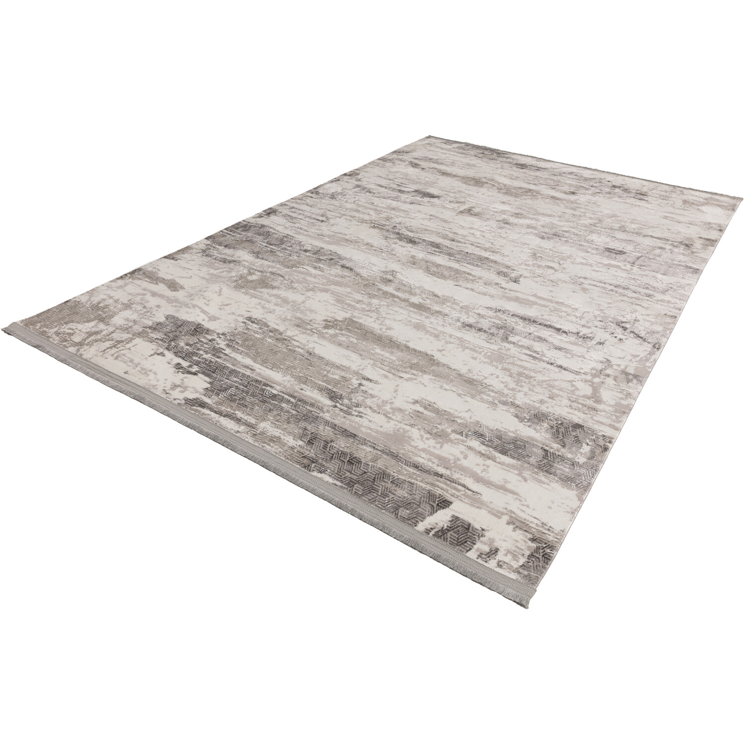 Grey Rustic Capri Rug 120 x 170cm Image 2