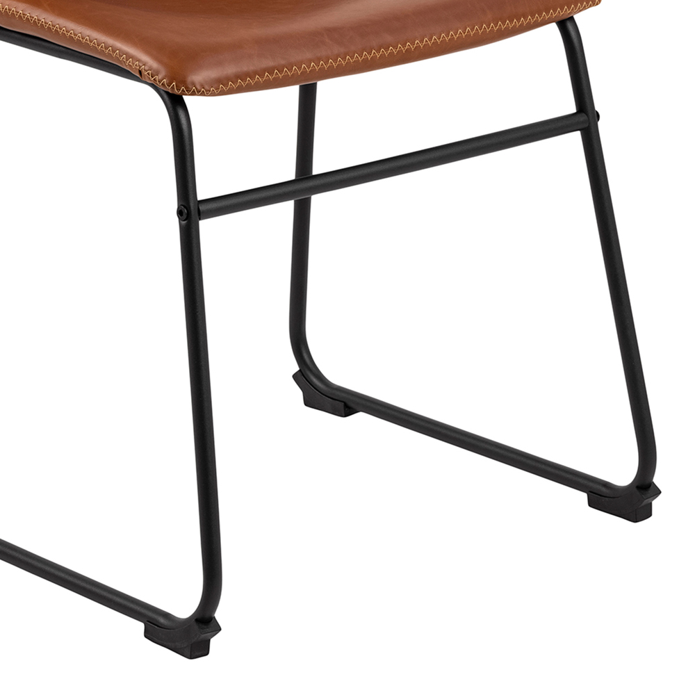 Florence Oregon Set of 2 Brown Dining Chair Image 8