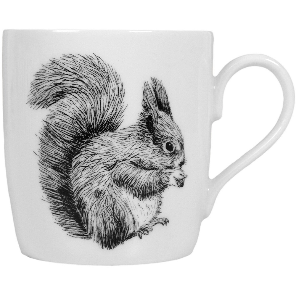 Bone China British Wildlife Mug - White Image 2