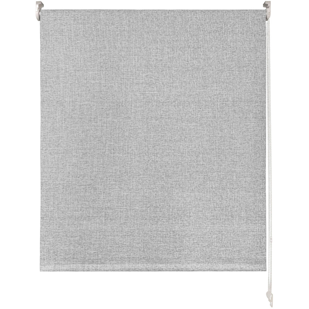 Textured Blackout Roller Blind Cloud 180cm Image 3