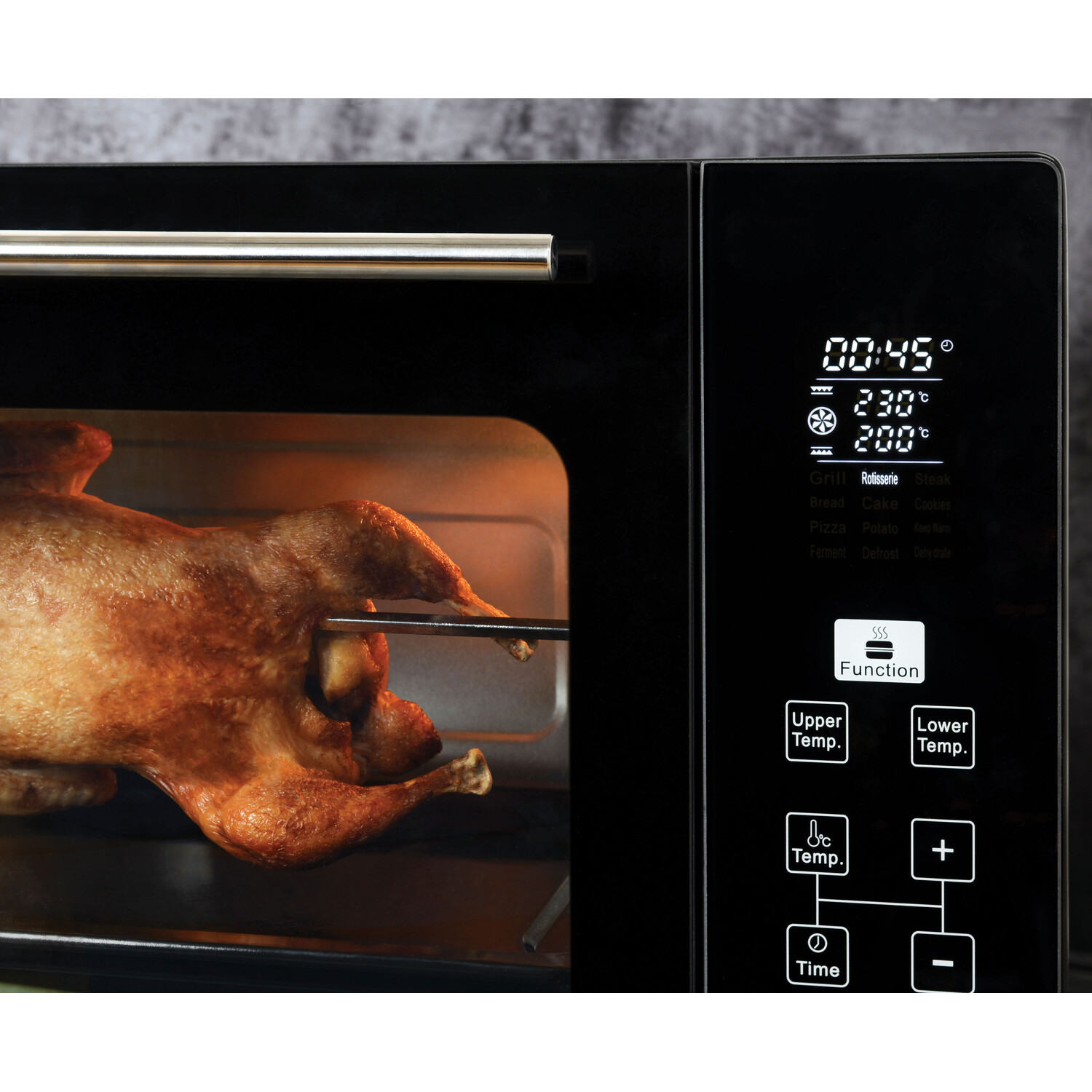 Kitchen Master Black 35L Digital Mini Oven Image 3