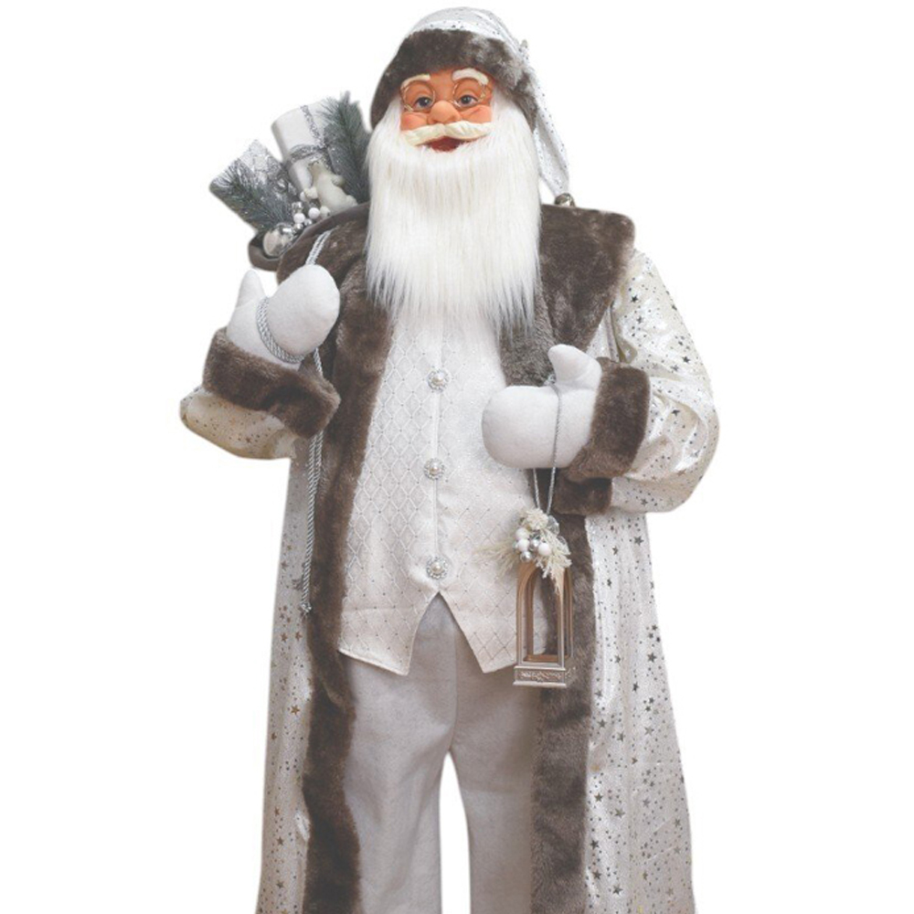 Scandi Singing and Dancing Santa - White Image 4