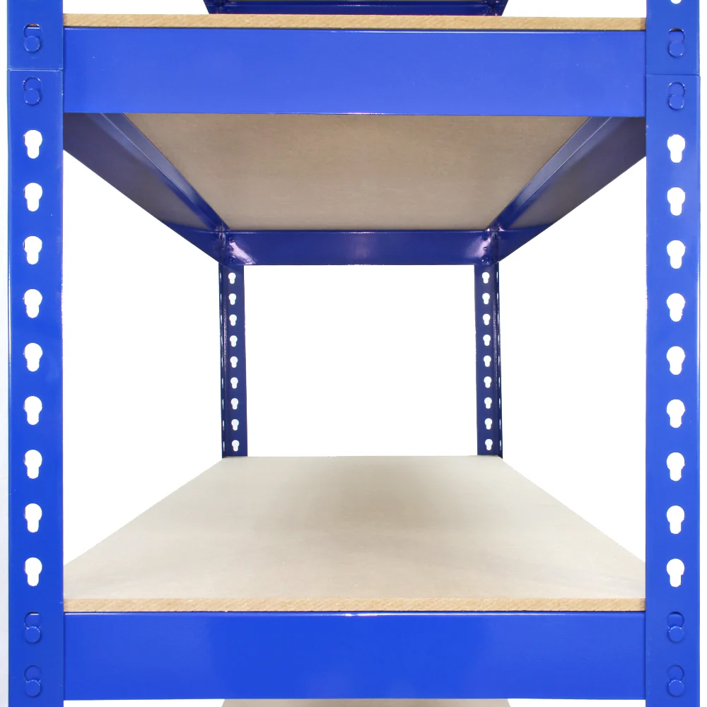 Monster Shop Q-Rax Blue Metal Racking Units 182.5 x 120 x 50cm 5 Pack Image 5