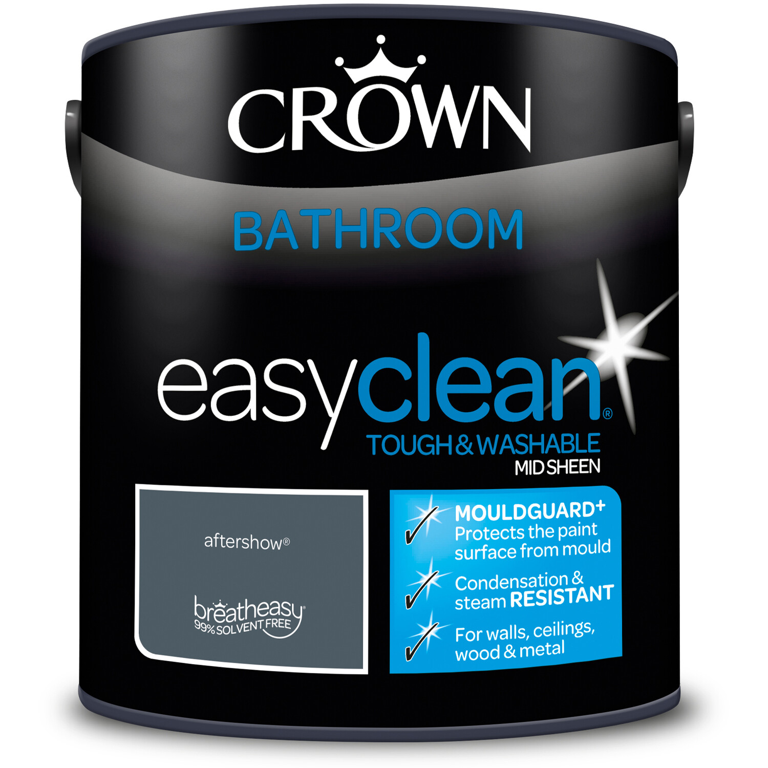 Crown Easyclean Bathroom Paint - Aftershow Image 5