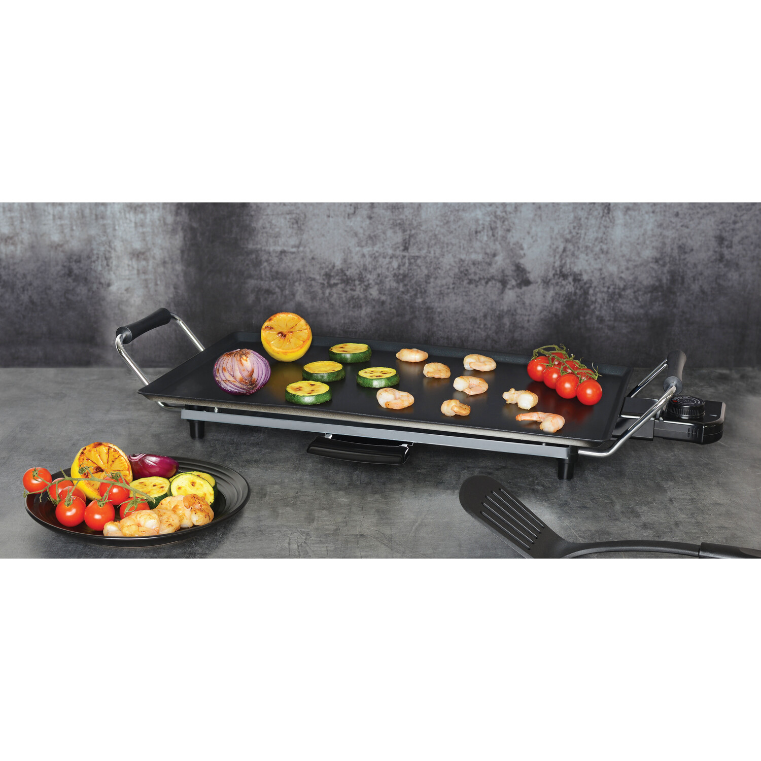 Black Electric Grill Image 2