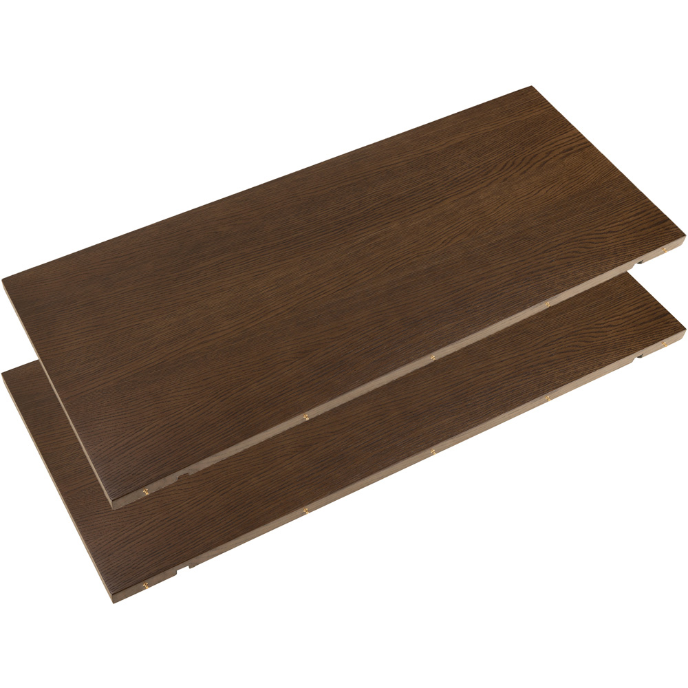 Furniture To Go A-Line Smoked Oak 6 Seater 120-220cm Extendable Round Dining Table Image 4