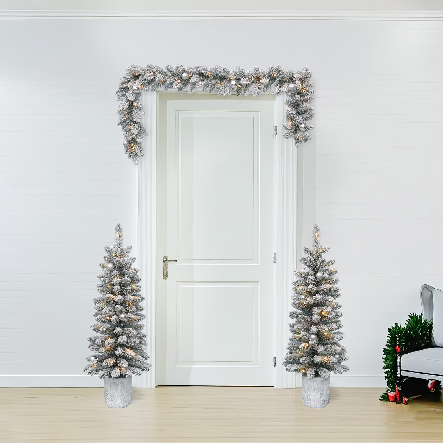 3 Piece Belgrave Porch Set White Image 2