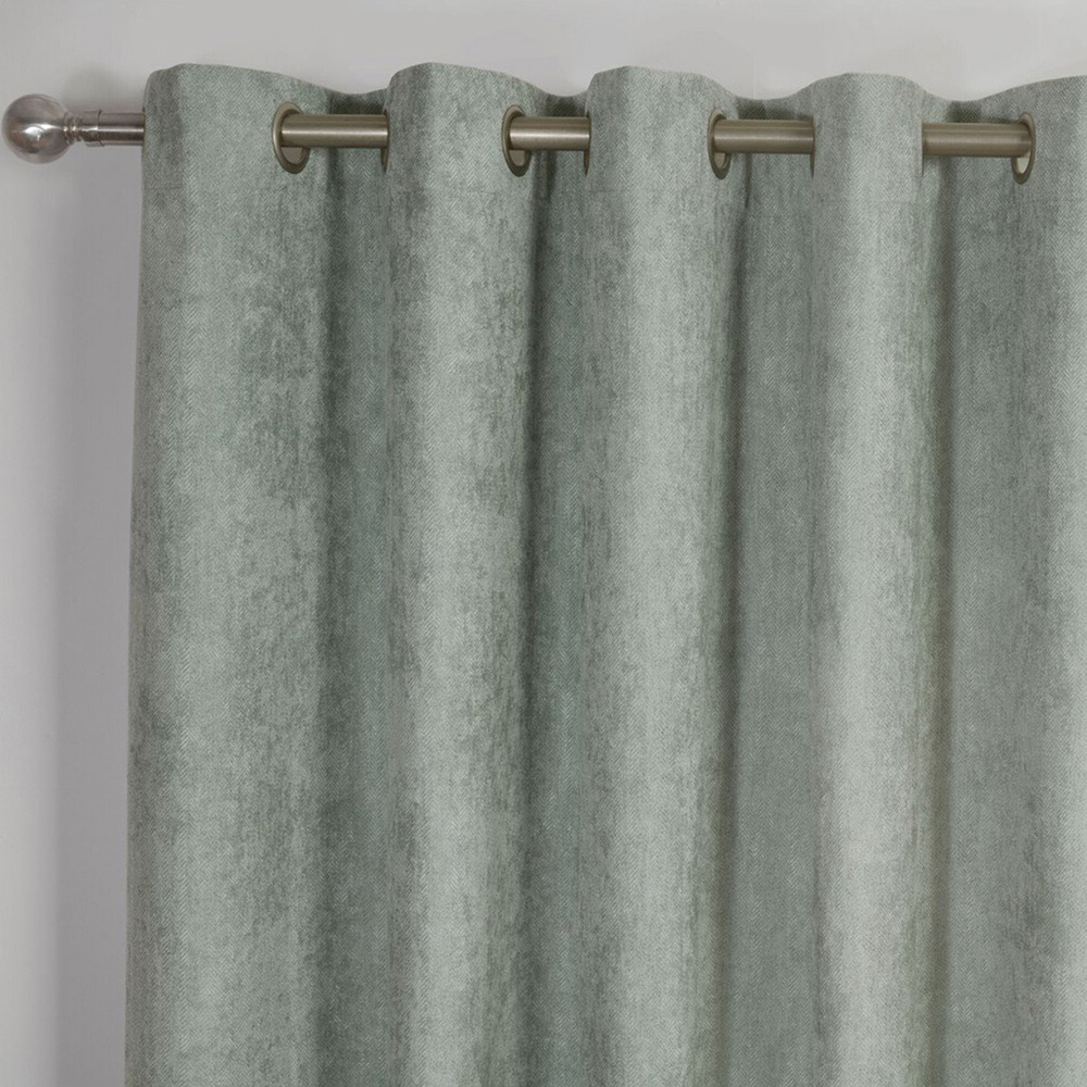 Divante Alden Sage Thermal Eyelet Curtain 229 x 168cm Image 4