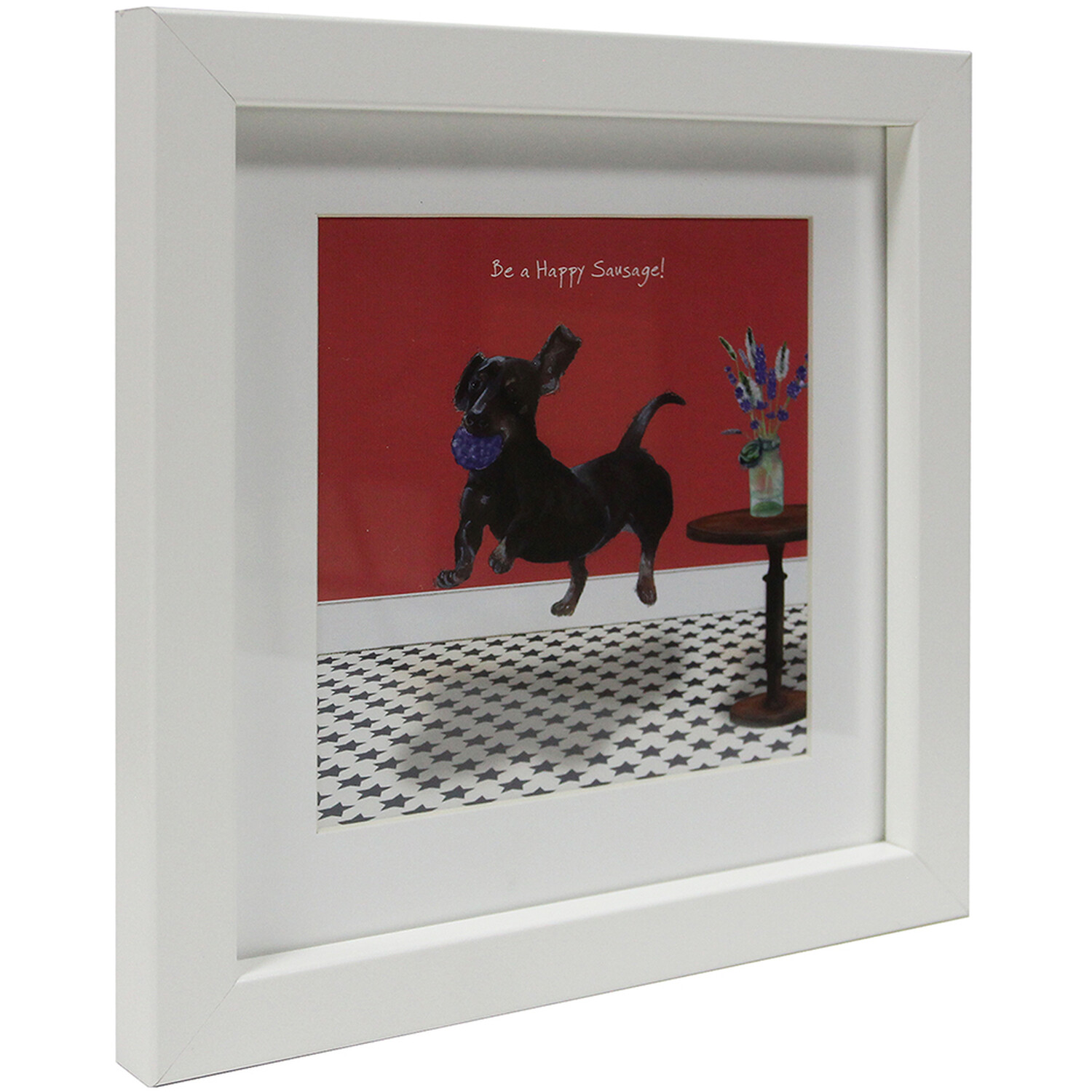 Adorable Little Dogs Framed Print Image 5