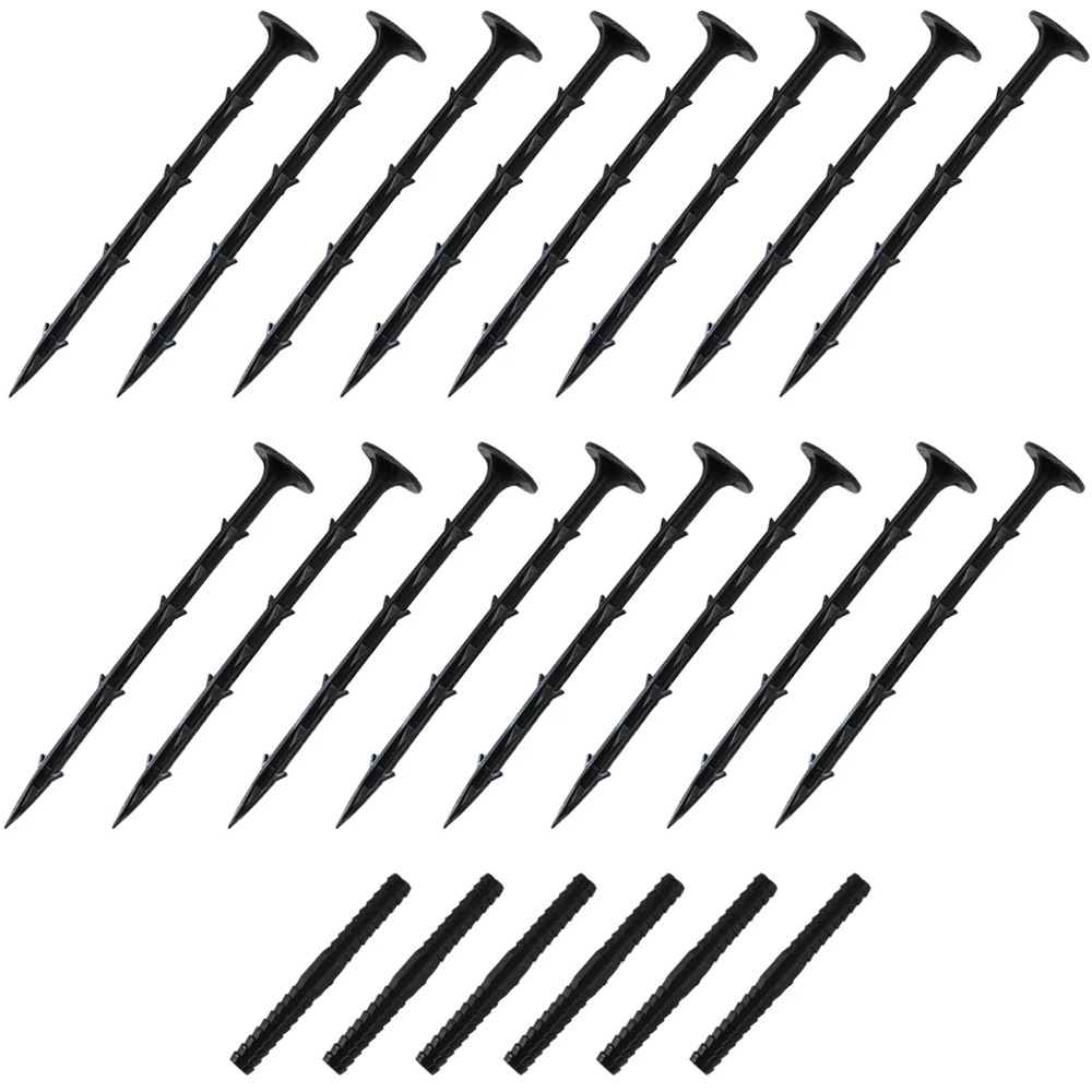 MonsterShop Terracotta 4ft 40 Pack Flexible Lawn Edging Image 3