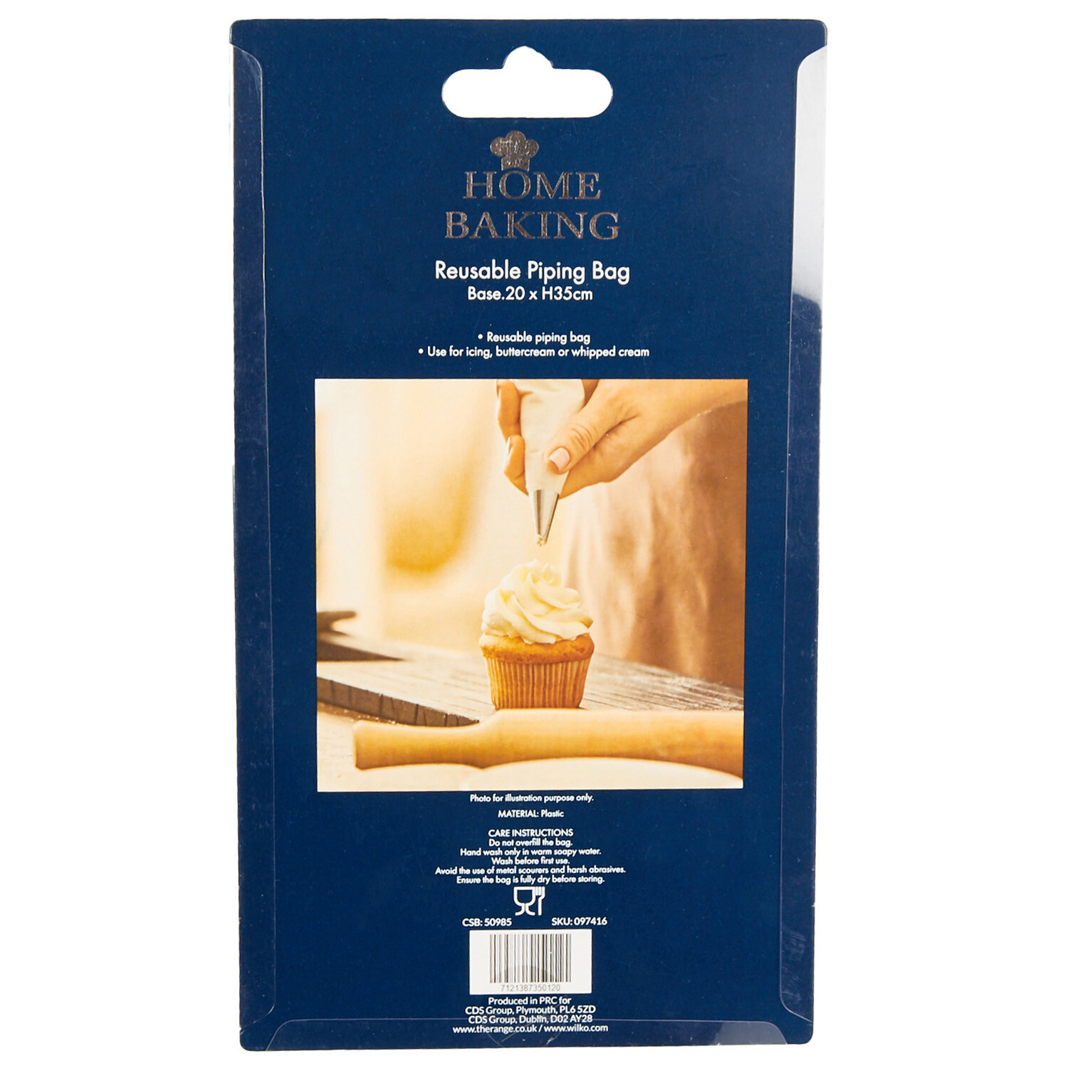 Polyester Reusable Piping Bag - White Image 2
