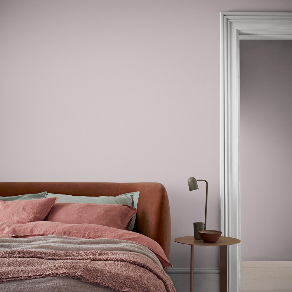 Crown Walls & Ceilings Mulberry Mist Matt Emulsion Paint 2.5L Image 4