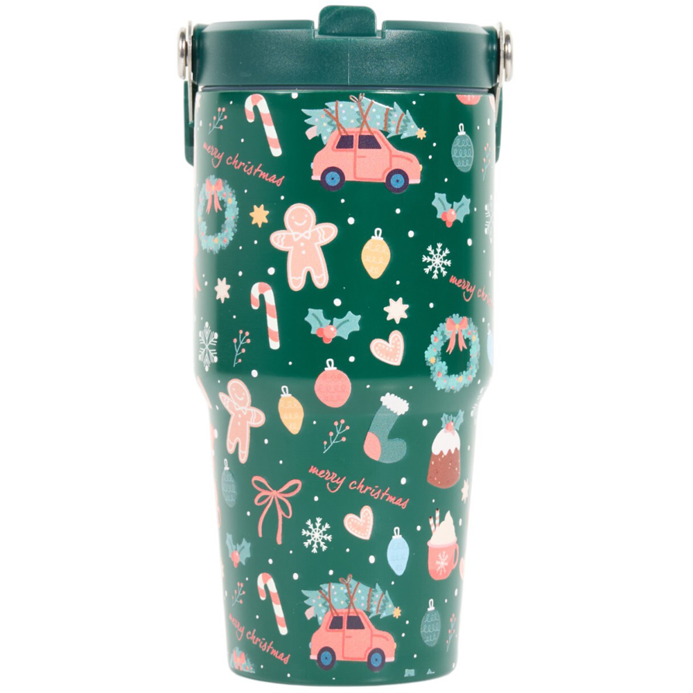 Christmas Stainless Steel Vacuum Tumbler Image 2