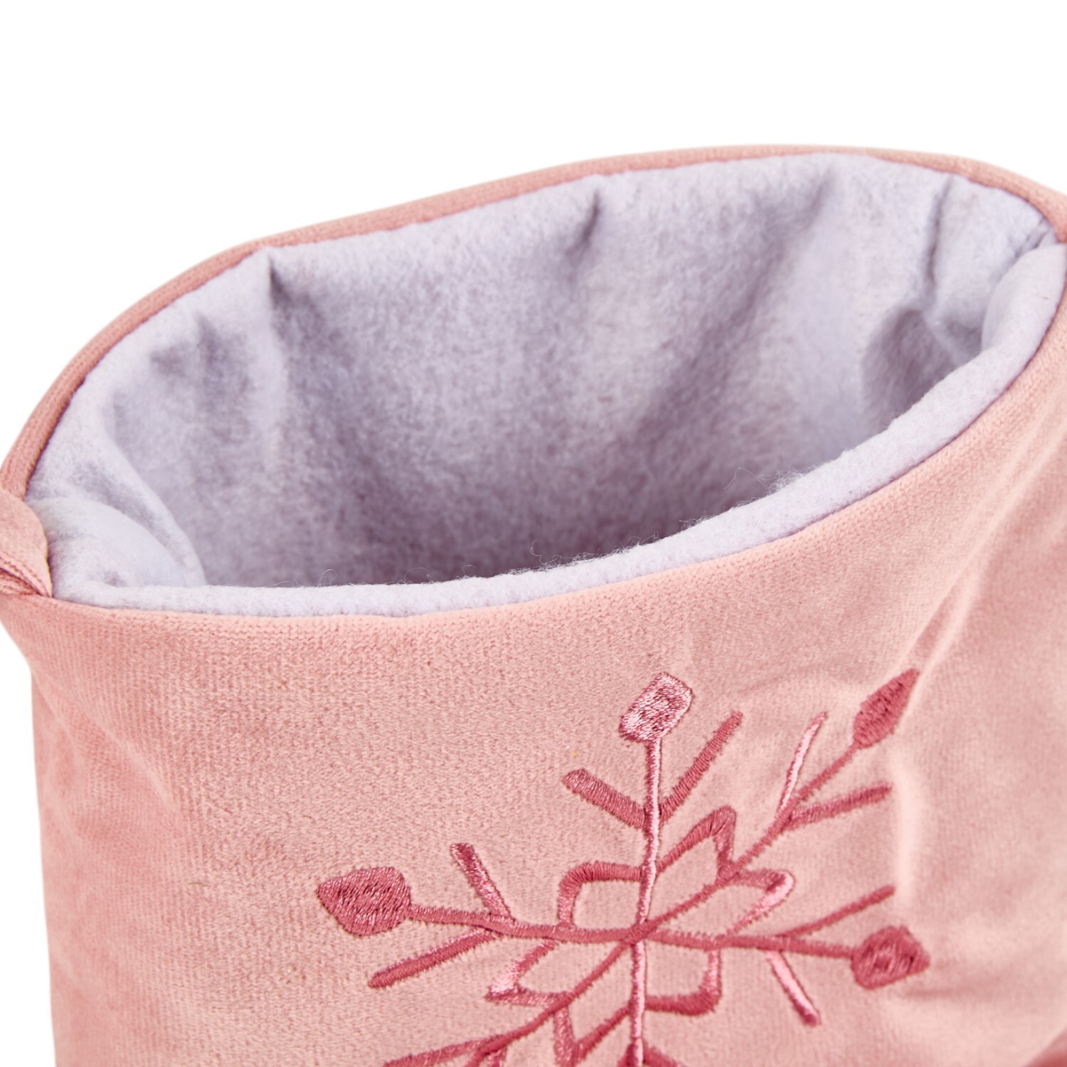 Snowflake Stocking Pink Image 4