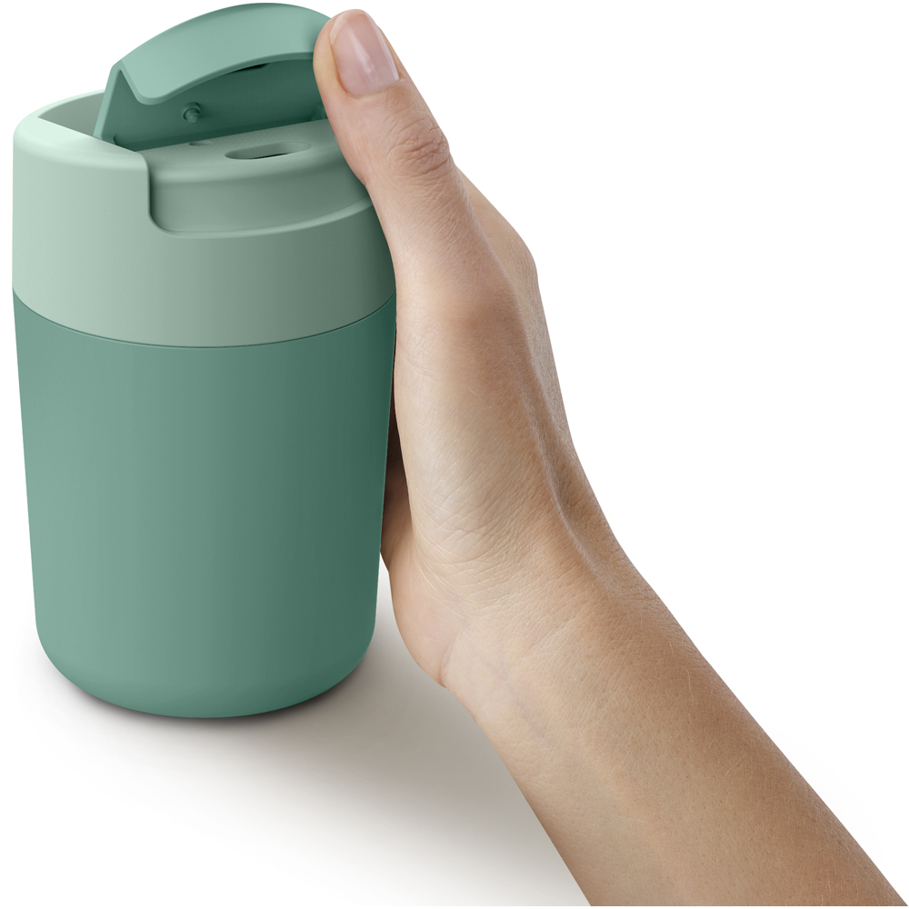 Joseph Joseph Sipp Green Travel Mug with Hygienic Lid 340ml Image 5
