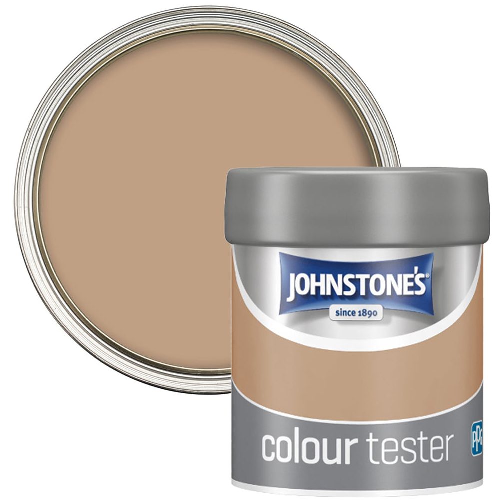 Johnstone's Burnt Sugar Matt Emulsion Tester Pot 75ml Image 3