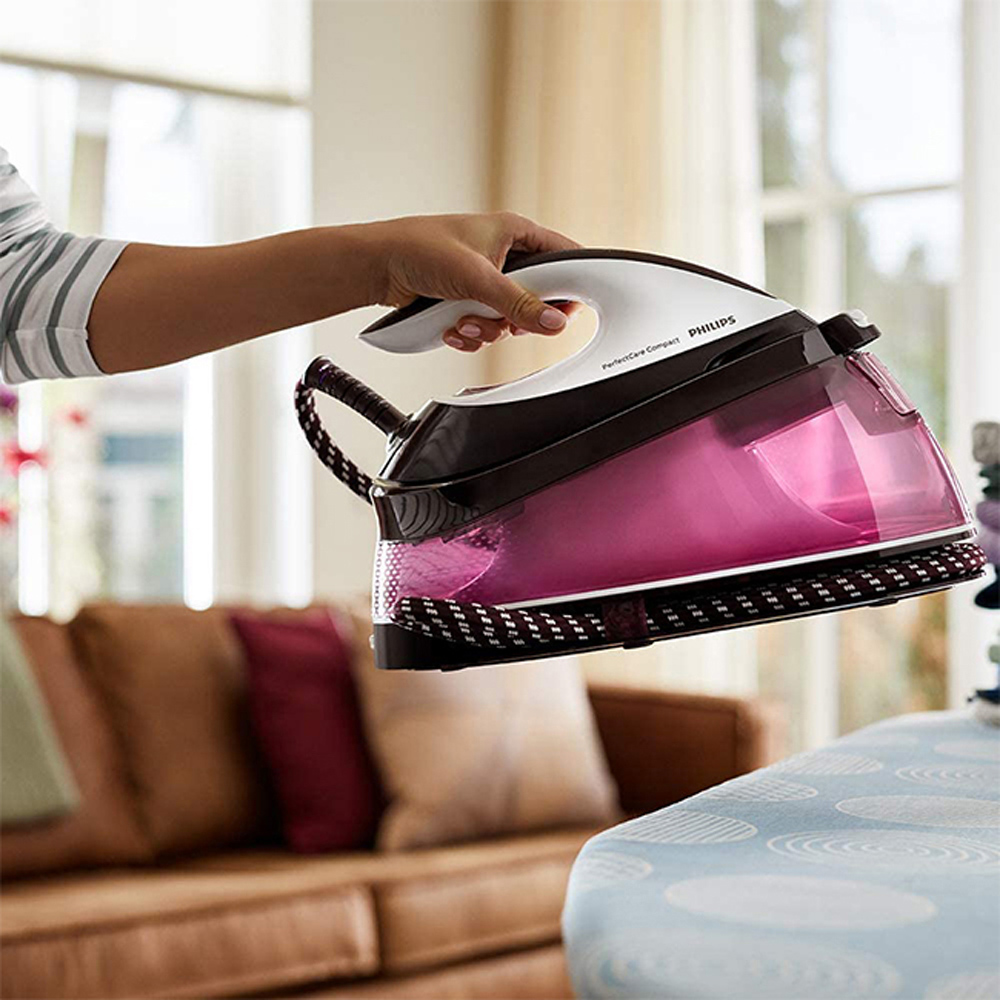 Philips GC7842/46 Rose PerfectCare Compact 1.5L Steam Generator Iron 2400W Image 6