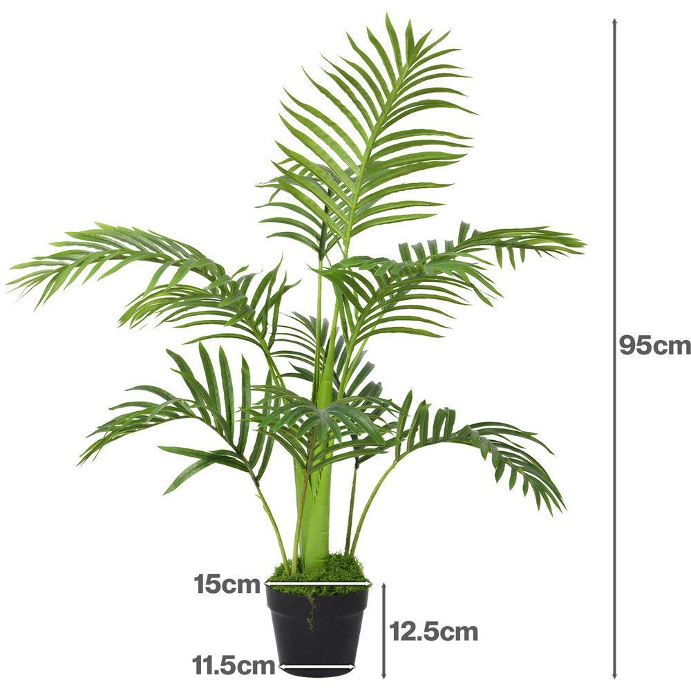 Levede Realistic Artificial Potted Tree 95cm Image 9