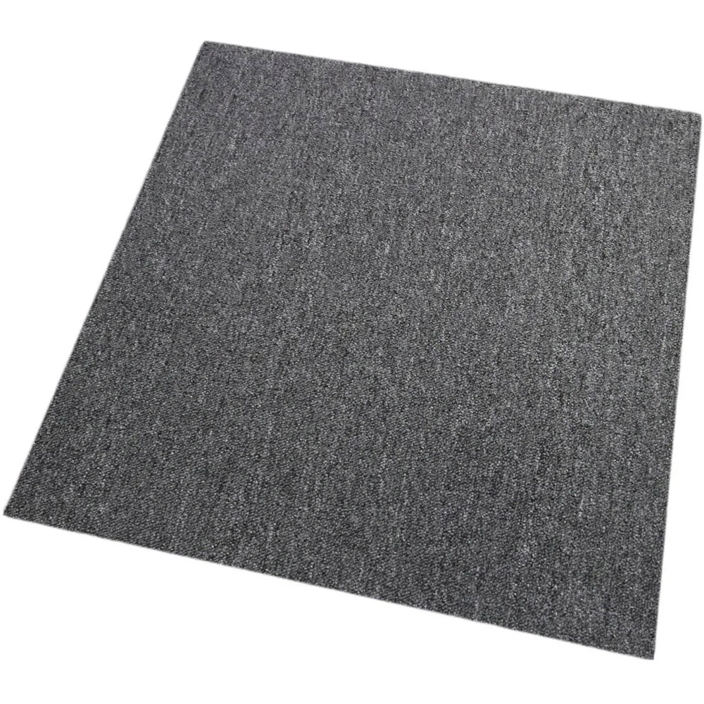 MonsterShop Anthracite Grey Carpet Tiles 50 x 50cm 40 Pack Image 2