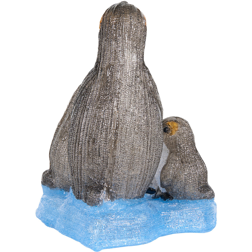 Grey Acrylic Penguin FamilyGrey Image 5
