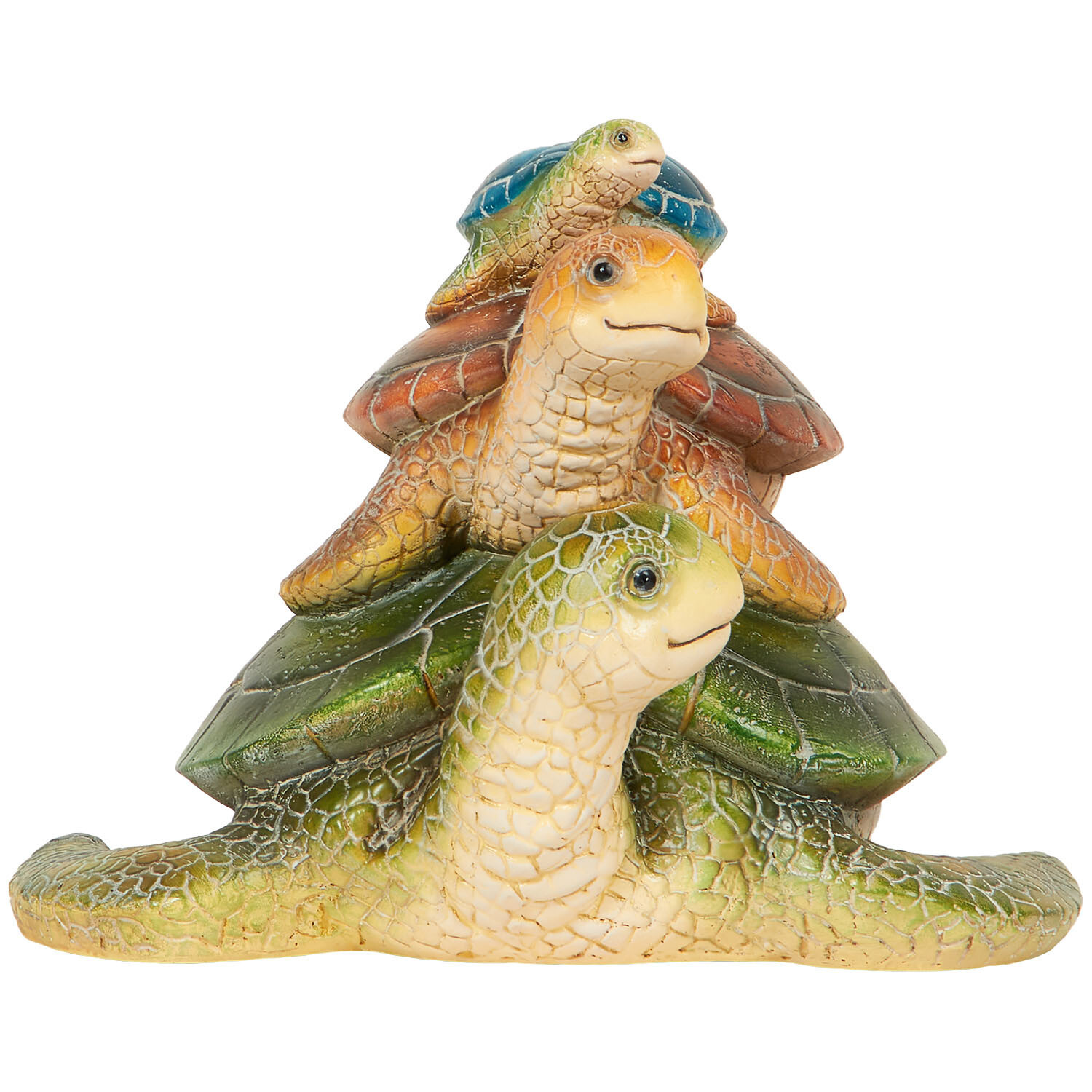 Stack of Turtles Decoration - Multicolour Image 2