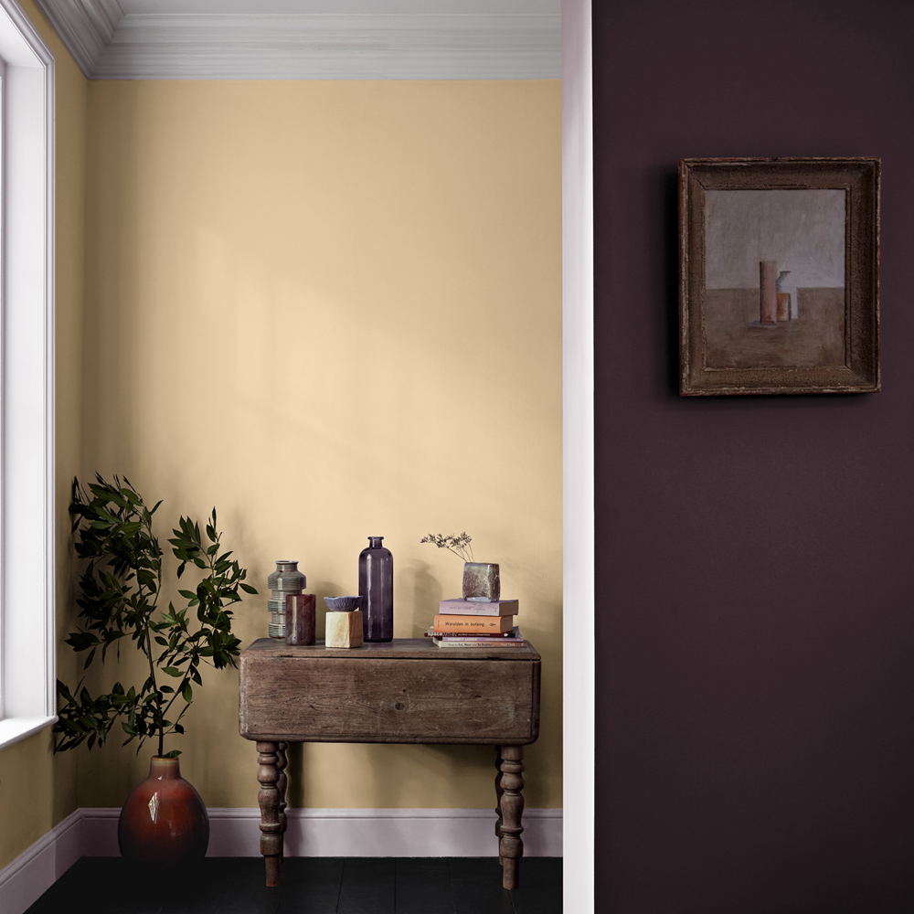 Crown Walls & Ceilings Pale Gold Matt Emulsion Paint 5L Image 4