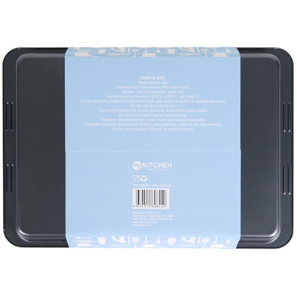 10 Piece Bakeware Set Black Image 4