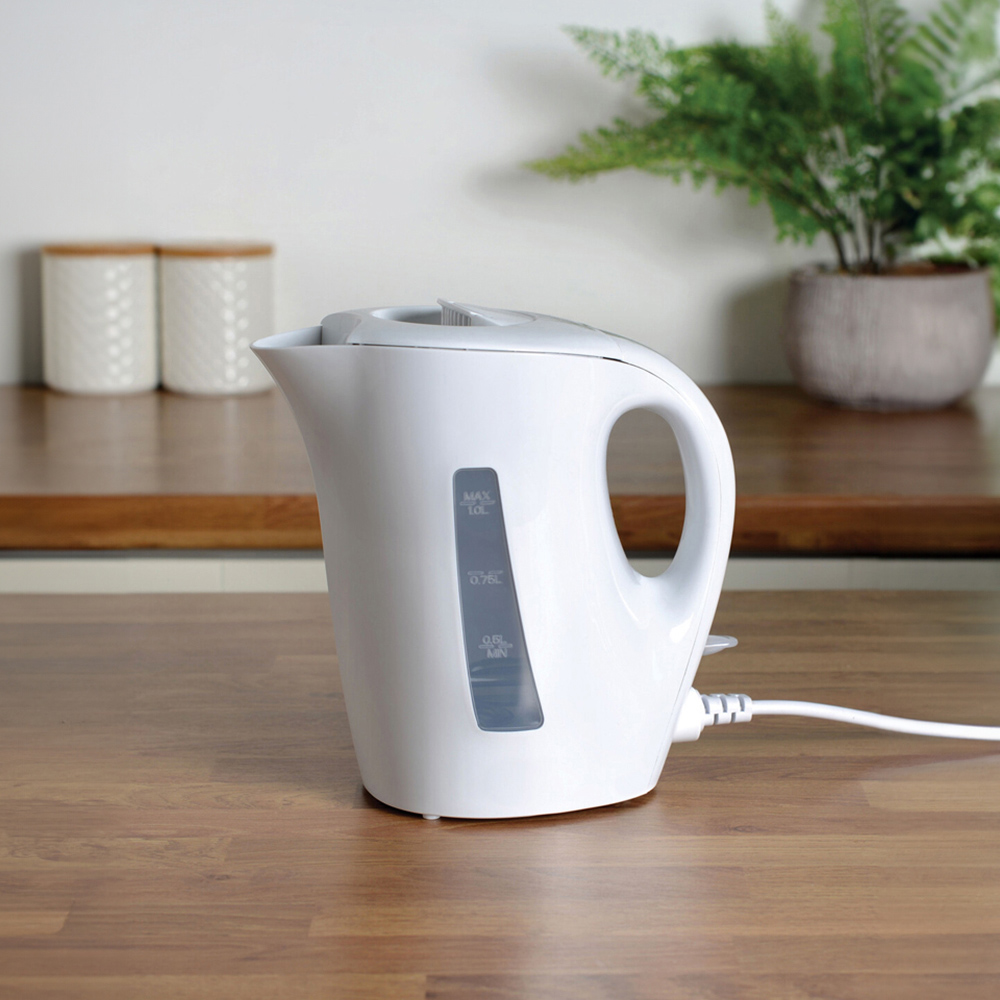Essentials White 1L Kettle Image 2