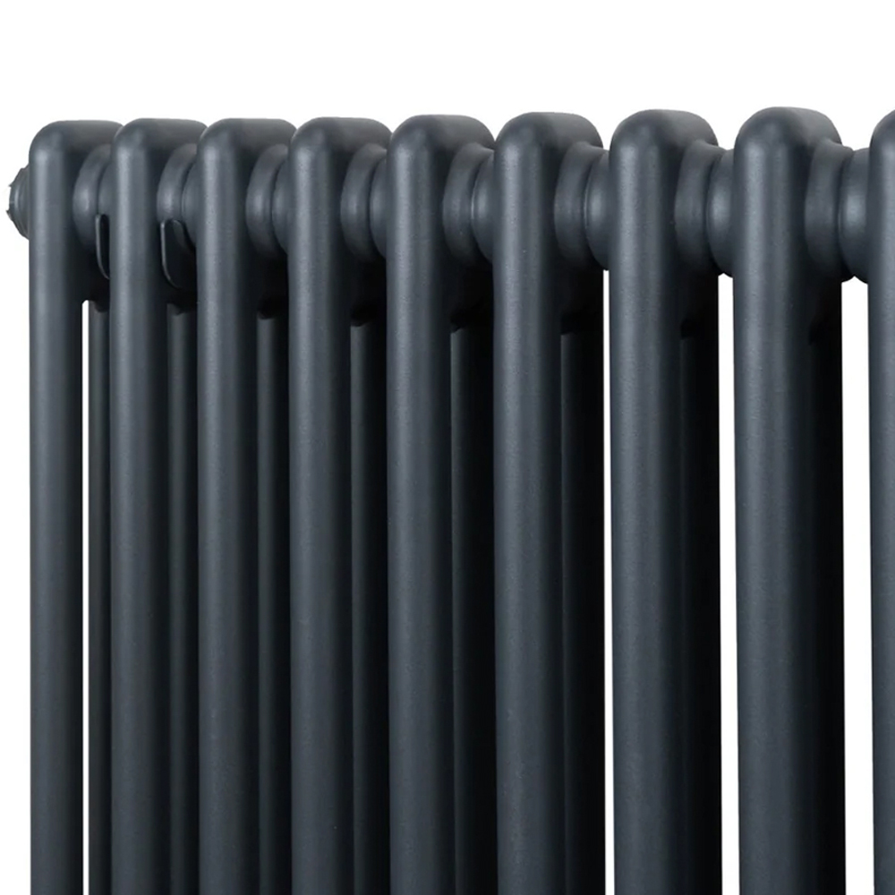 Monster Shop 5053 BTU Anthracite Grey Traditional 2 Column Radiator 600 x 1192mm Image 5