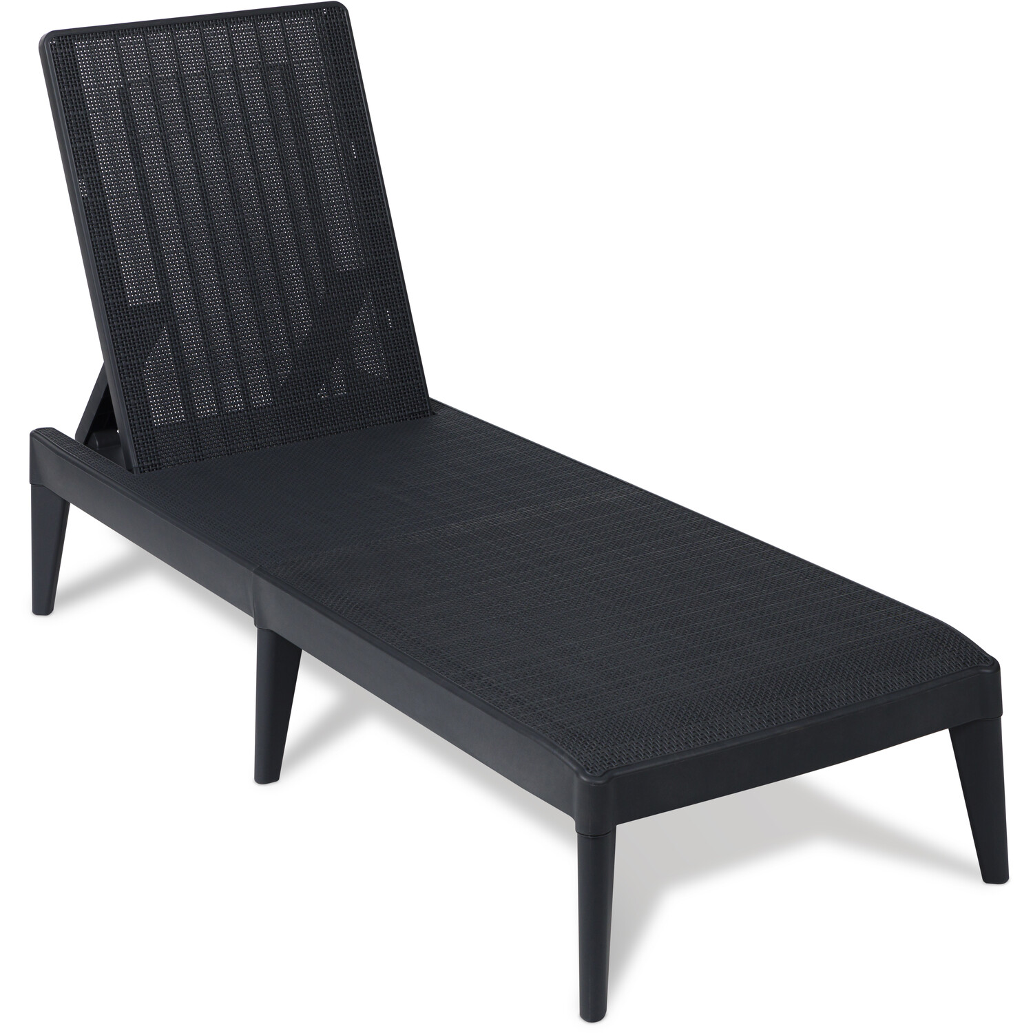 Sirolo Patio Sunlounger - Anthracite Image 2
