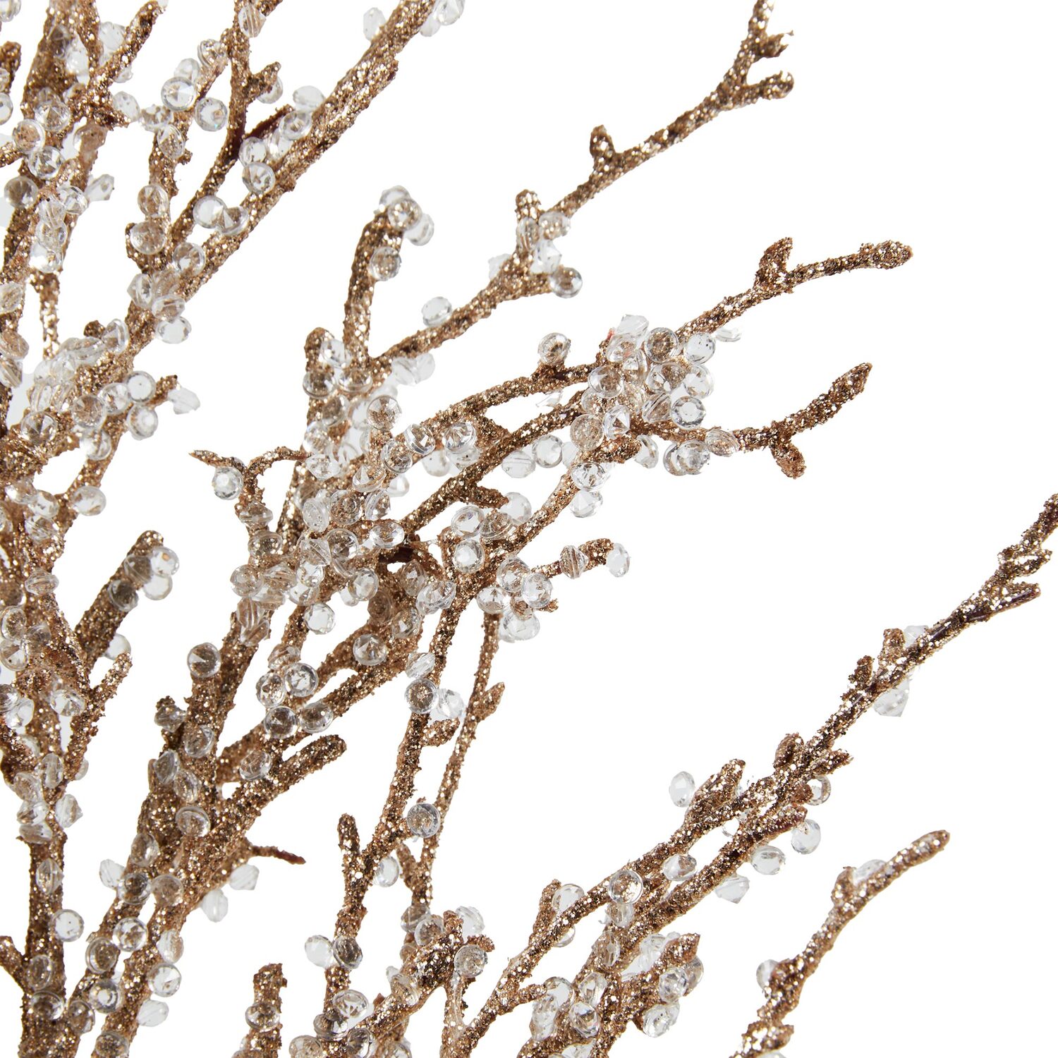 Jewelled Spray Decoration - Gold Image 2