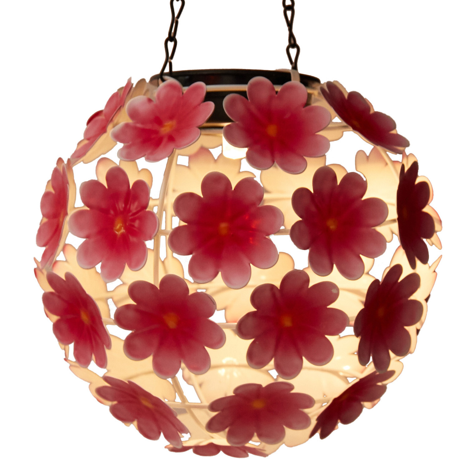 Solar Flower Hanging Ball Light - Multicolour Image 8