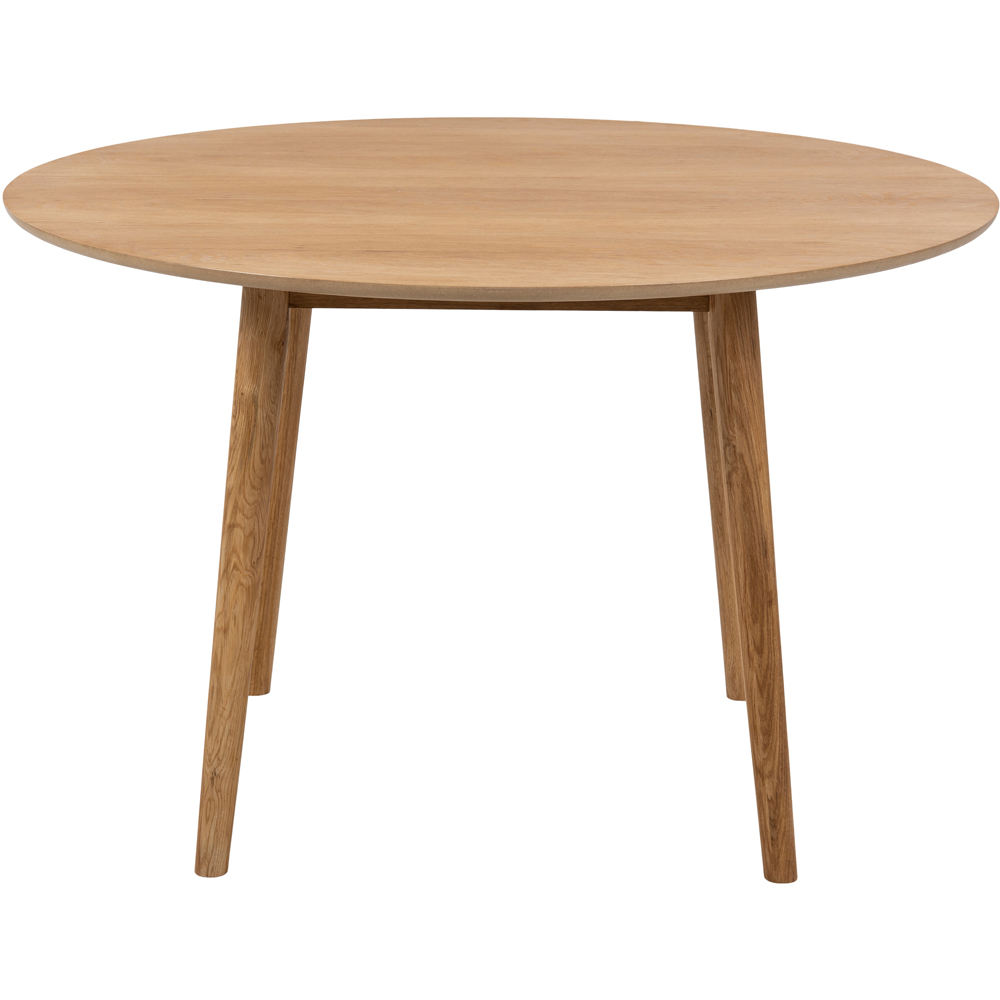 Furniture To Go Nagano Oak 4 Seater Round Dining Table Image 2