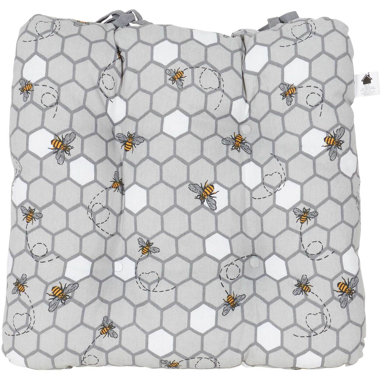 Honeycomb Seat Pad - Grey Image 2