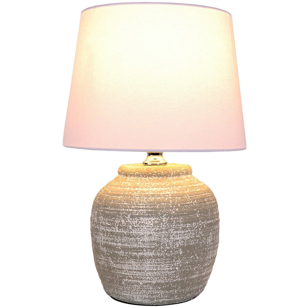 Caspian Grey Concrete Table Lamp Image 2