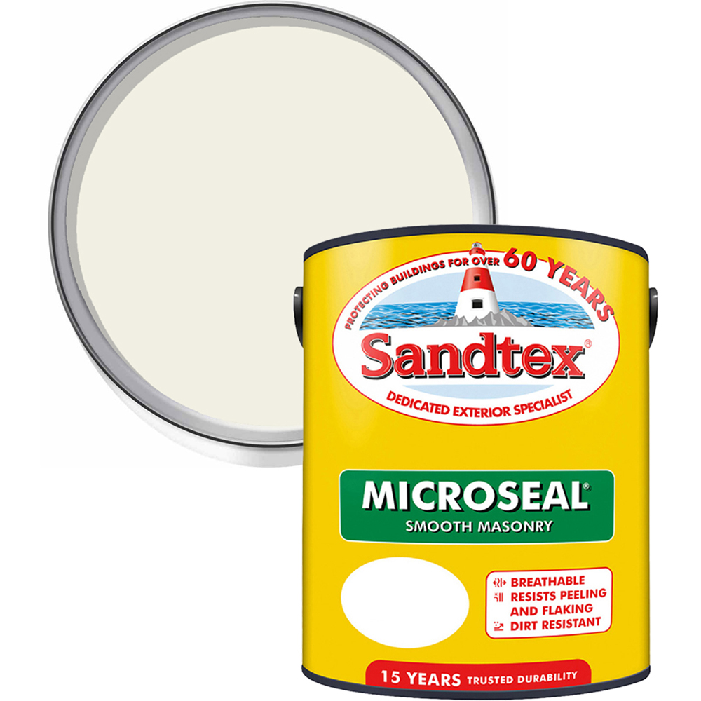 Sandtex Retail Bitter Cotton Belt Masonry Paint 5L Image 1