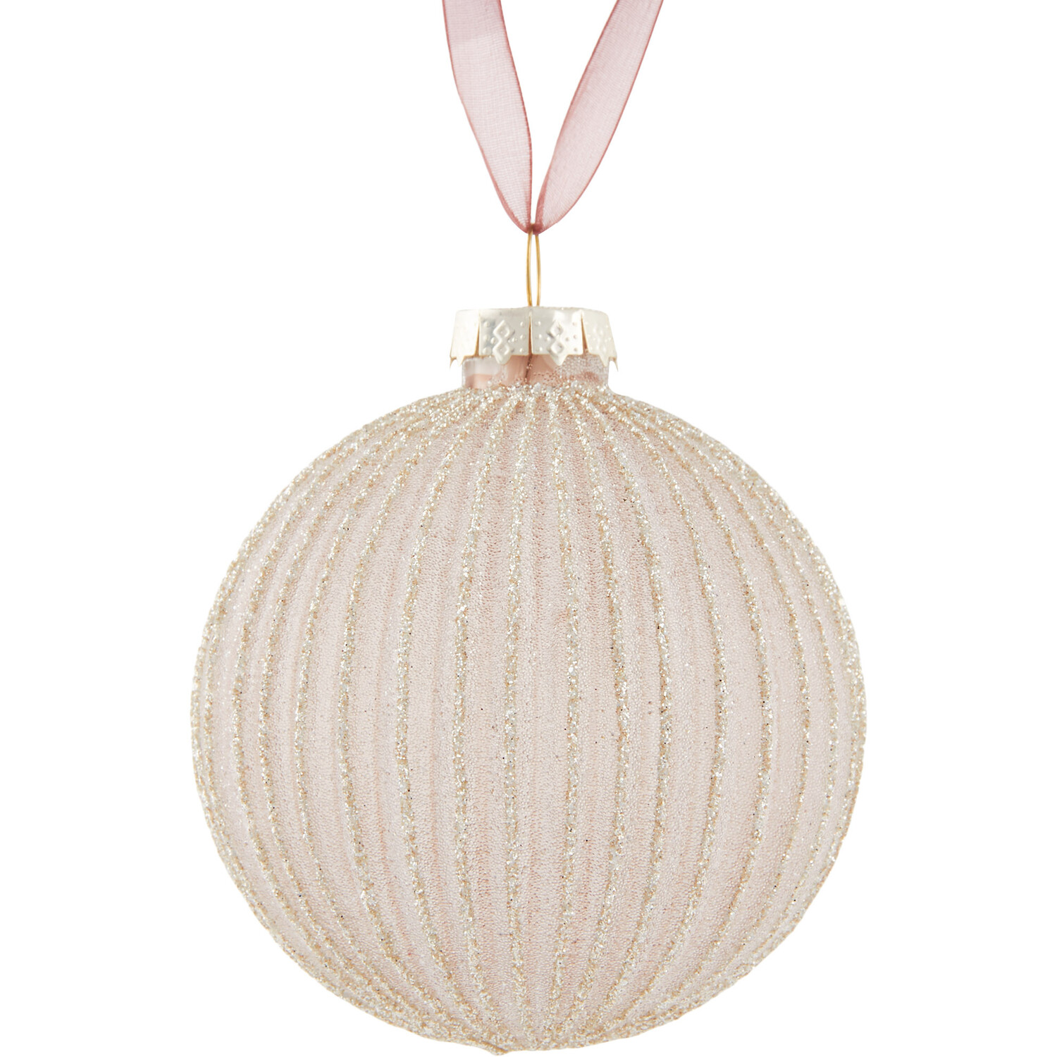 Glitter Brushed Bauble Image 2